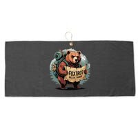 Bear Foxtrots Deltas Tangos Funny Bear Foxtrots Deltas Large Microfiber Waffle Golf Towel