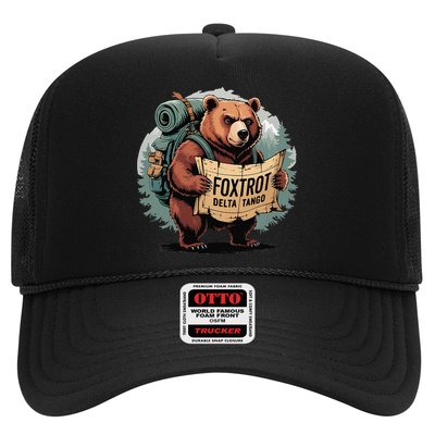 Bear Foxtrots Deltas Tangos Funny Bear Foxtrots Deltas Trucker Hat