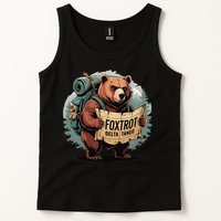 Bear Foxtrots Deltas Tangos Funny Bear Foxtrots Deltas Tank Top