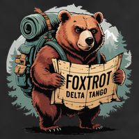 Bear Foxtrots Deltas Tangos Funny Bear Foxtrots Deltas Microfiber Hand Towel