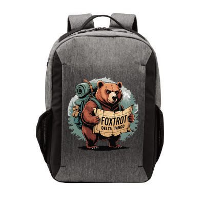 Bear Foxtrots Deltas Tangos Funny Bear Foxtrots Deltas Vector Backpack
