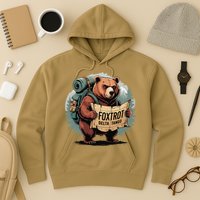Bear Foxtrots Deltas Tangos Funny Bear Foxtrots Deltas Hoodie
