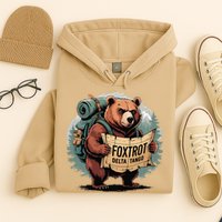Bear Foxtrots Deltas Tangos Funny Bear Foxtrots Deltas Hoodie
