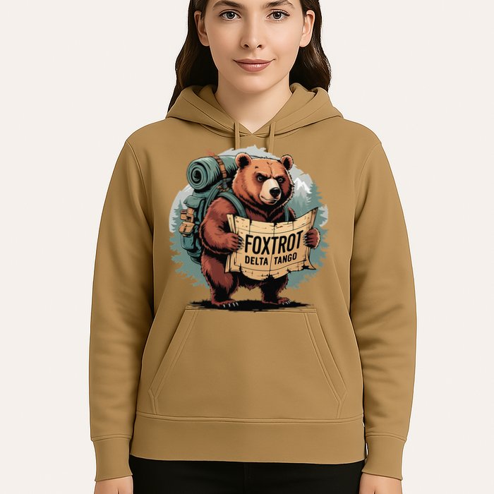 Bear Foxtrots Deltas Tangos Funny Bear Foxtrots Deltas Hoodie