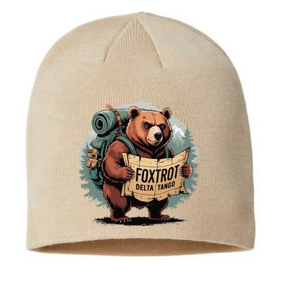 Bear Foxtrots Deltas Tangos Funny Bear Foxtrots Deltas Sustainable Beanie