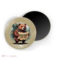 Bear Foxtrots Deltas Tangos Funny Bear Foxtrots Deltas Magnet