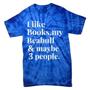 Beabull Funny Dog Owner Book Reader Lover Gift Gift Tie-Dye T-Shirt