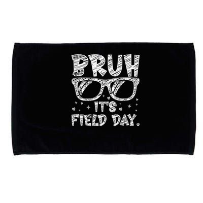 Bruh Field Day Teacher Happy Field Day Sunglasses Microfiber Hand Towel