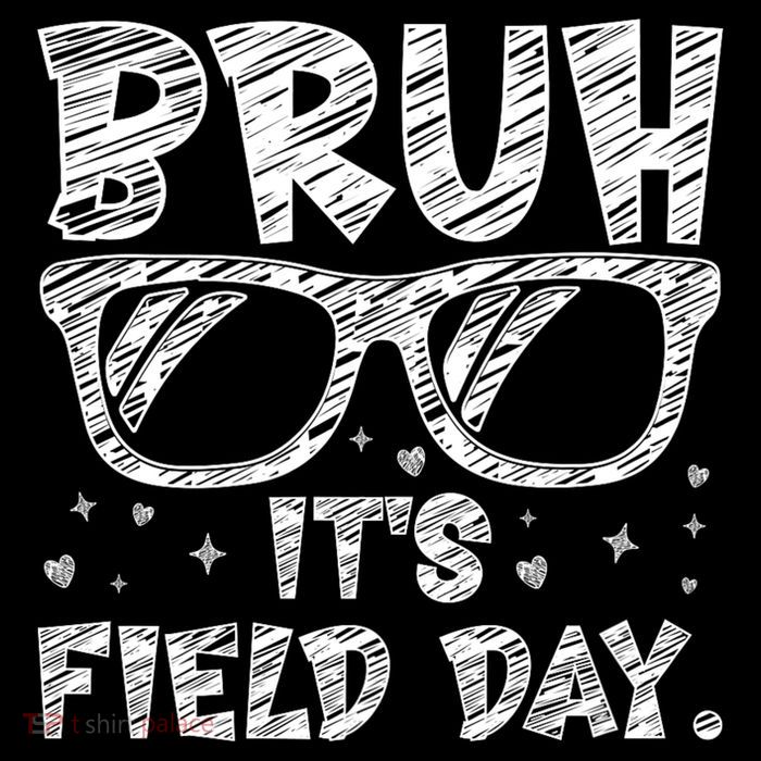 Bruh Field Day Teacher Happy Field Day Sunglasses Zip Tote Bag