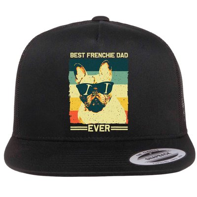 Best Frenchie Dad Design Father French Bulldog Lovers Flatbill Hat