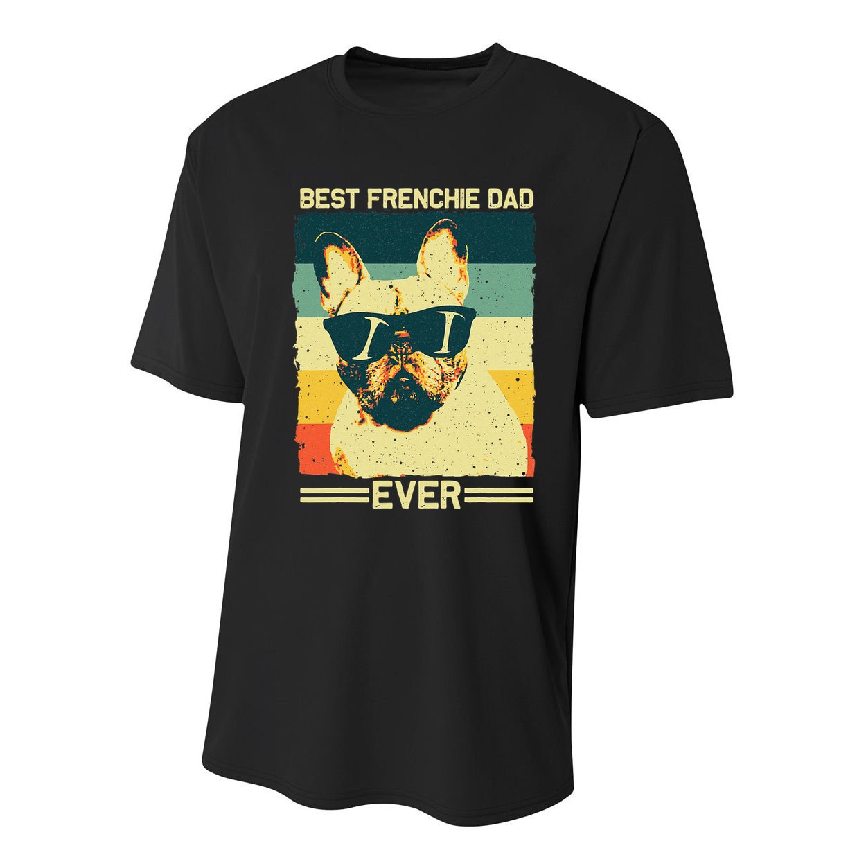 Best Frenchie Dad Design Father French Bulldog Lovers Youth Performance Sprint T-Shirt