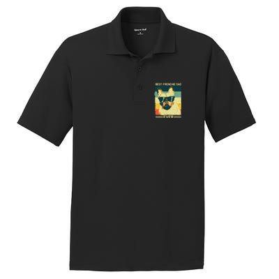 Best Frenchie Dad Design Father French Bulldog Lovers PosiCharge RacerMesh Polo