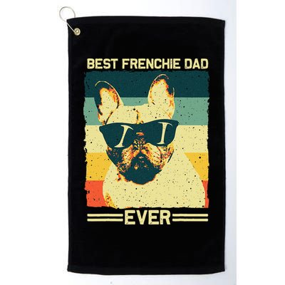 Best Frenchie Dad Design Father French Bulldog Lovers Golf Towel