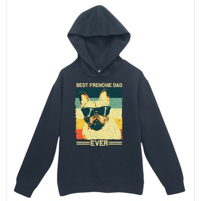 Best Frenchie Dad Design Father French Bulldog Lovers Urban Pullover Hoodie