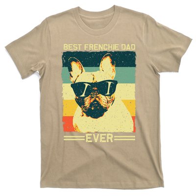 Best Frenchie Dad Design Father French Bulldog Lovers T-Shirt