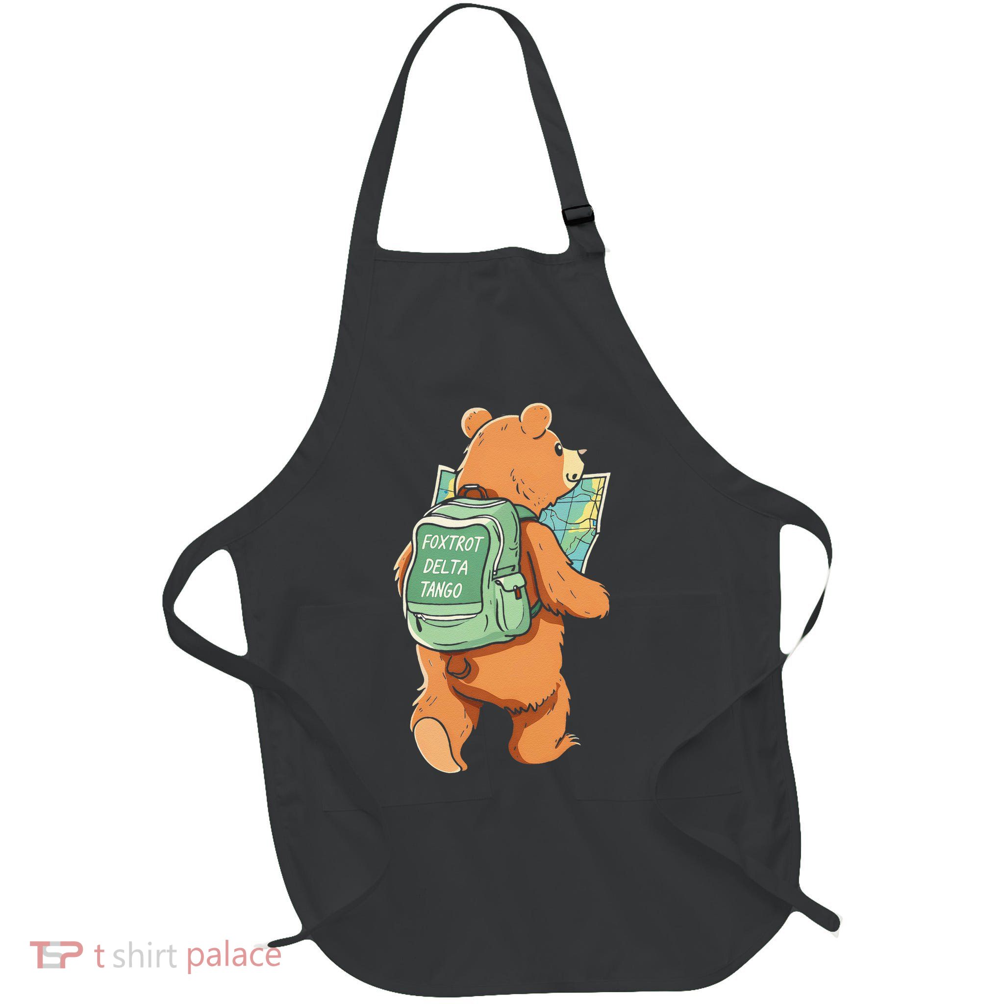 Bear Foxtrots Deltas Tangos Apron