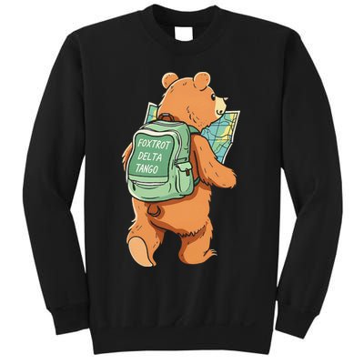 Bear Foxtrots Deltas Tangos Sweatshirt