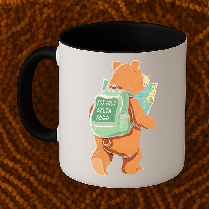 Bear Foxtrots Deltas Tangos Mug