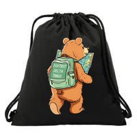 Bear Foxtrots Deltas Tangos Drawstring Bag