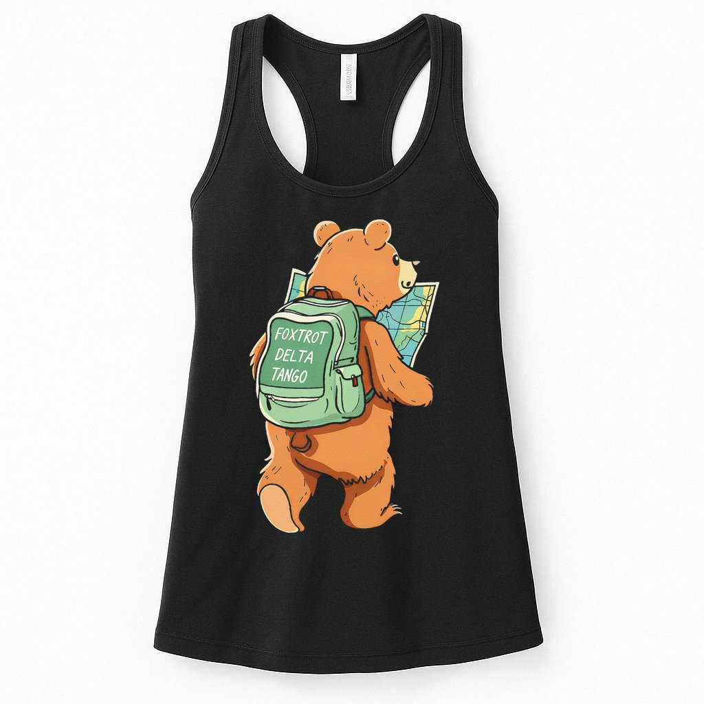 Bear Foxtrots Deltas Tangos Womens Tank Top