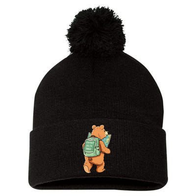 Bear Foxtrots Deltas Tangos Pom Pom 12in Knit Beanie