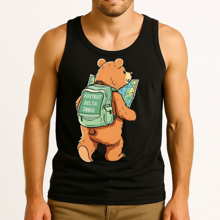 Bear Foxtrots Deltas Tangos Tank Top