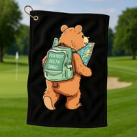Bear Foxtrots Deltas Tangos Golf Towel