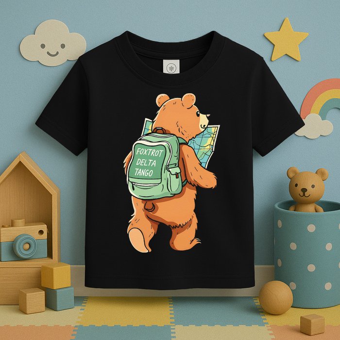 Bear Foxtrots Deltas Tangos Toddler T-Shirt