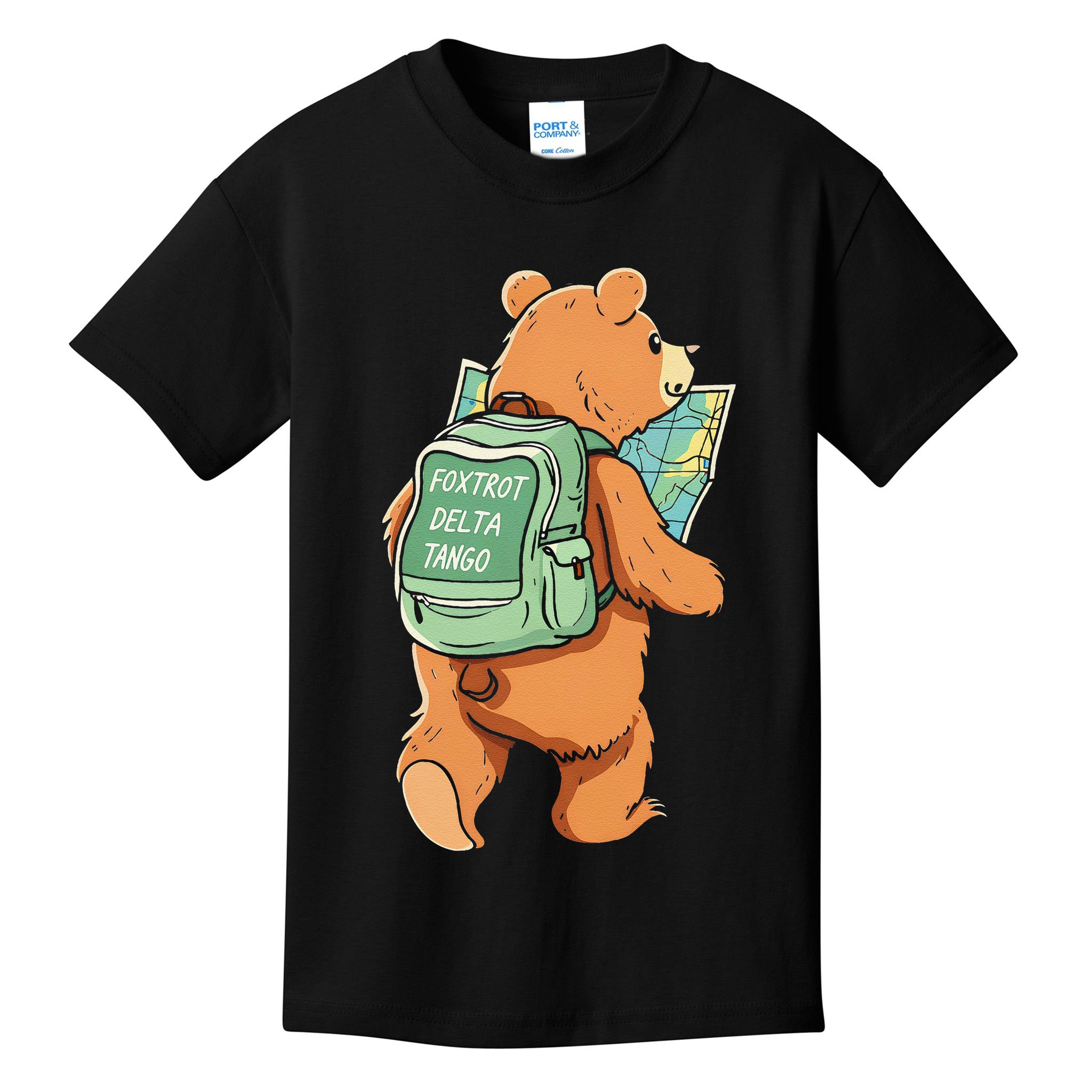 Bear Foxtrots Deltas Tangos Kids T-Shirt