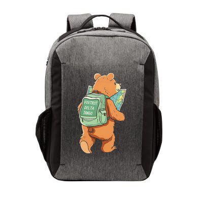 Bear Foxtrots Deltas Tangos Vector Backpack