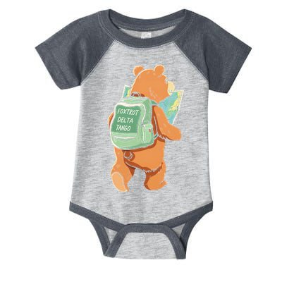 Bear Foxtrots Deltas Tangos Infant Baby Jersey Bodysuit
