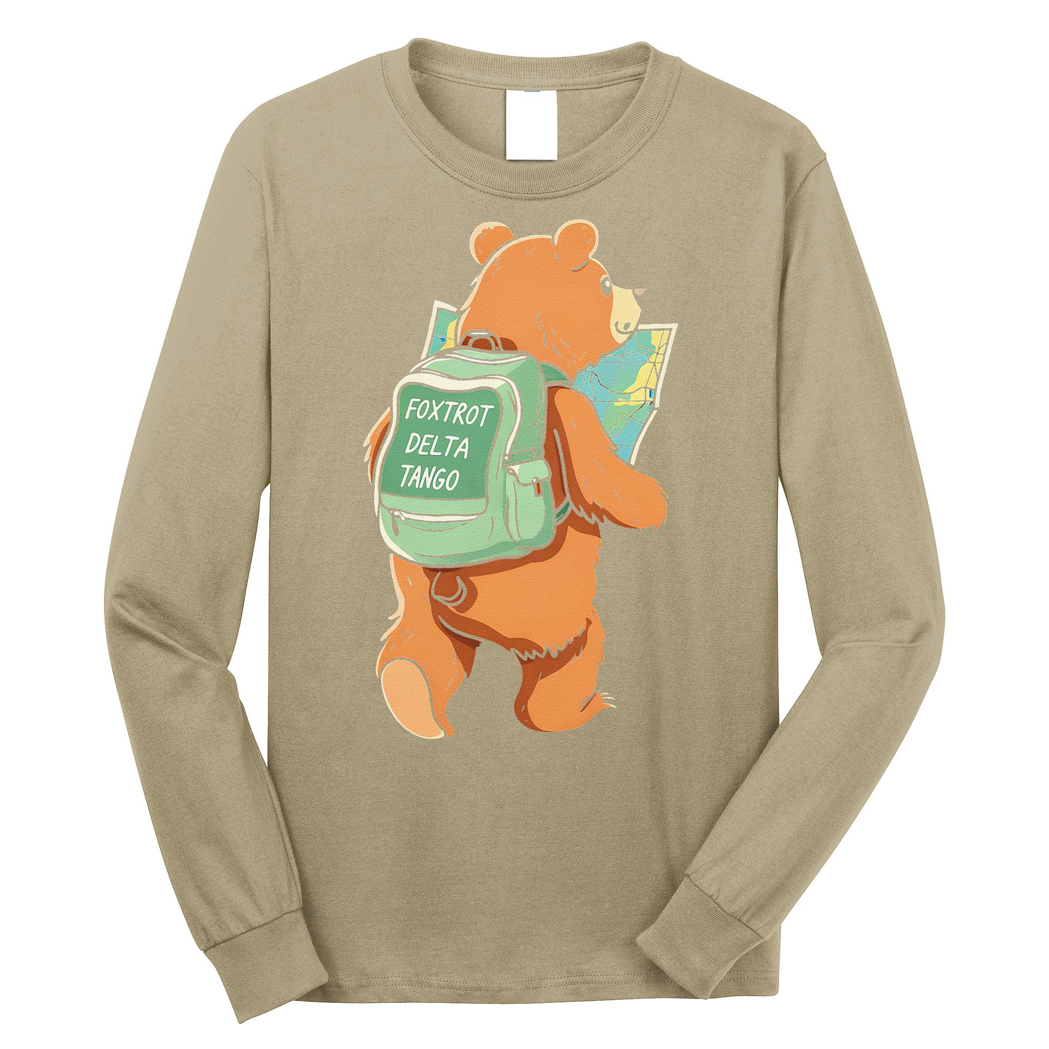 Bear Foxtrots Deltas Tangos Long Sleeve Shirt