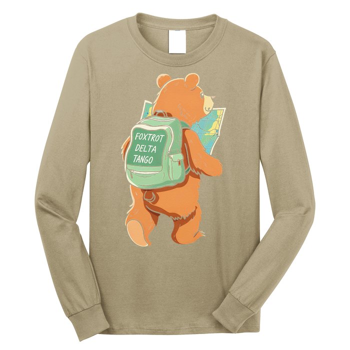 Bear Foxtrots Deltas Tangos Long Sleeve Shirt