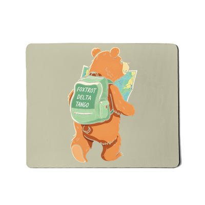 Bear Foxtrots Deltas Tangos Mousepad