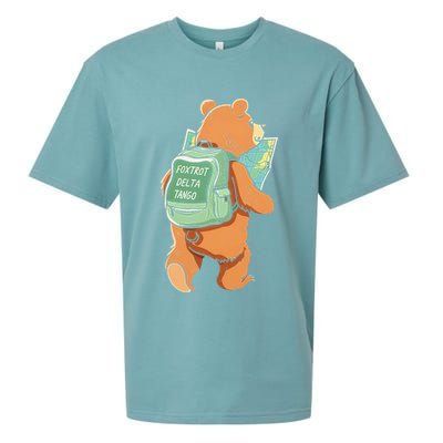 Bear Foxtrots Deltas Tangos Sueded Cloud Jersey T-Shirt