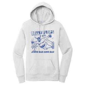 Belly Flops Dive Bar Women's Pullover Hoodie