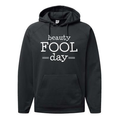 Beauty Fool Day April Fools Day Outfit April Fool Gift Performance Fleece Hoodie