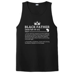 Black Father Definition African American Dad Gift PosiCharge Competitor Tank