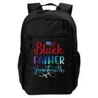 Black Father Day Gift Juneteenth Daily Commute Backpack