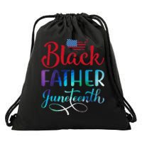 Black Father Day Gift Juneteenth Drawstring Bag