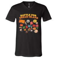 Battle For Dream Island Birthday Costume For Adults V-Neck T-Shirt