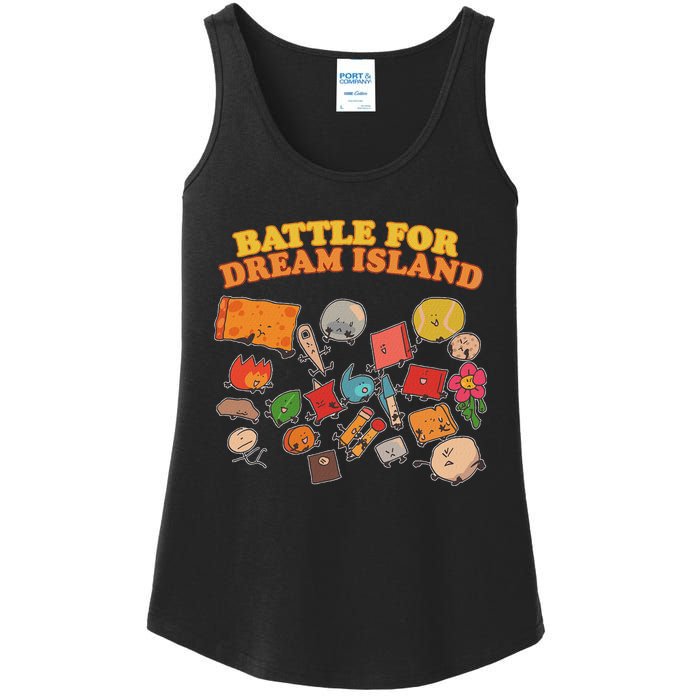 Battle For Dream Island Birthday Costume For Adults Ladies Essential Tank