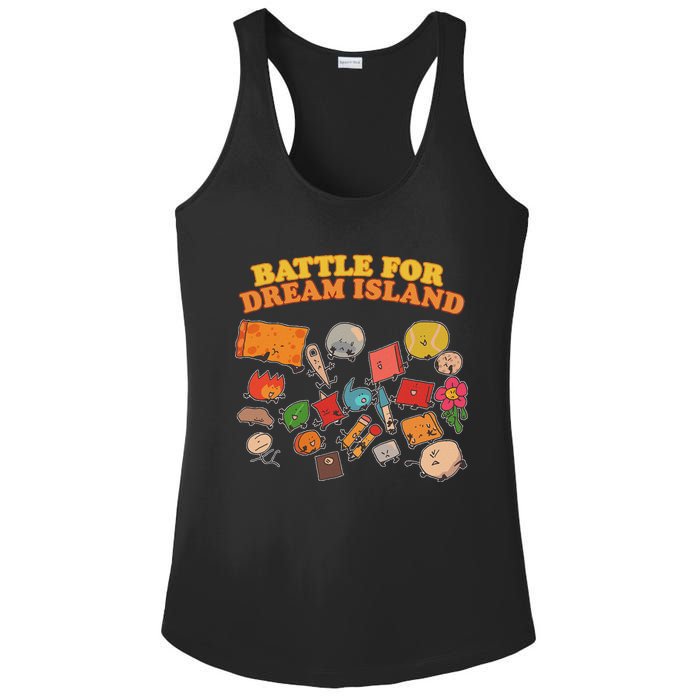 Battle For Dream Island Birthday Costume For Adults Ladies PosiCharge Competitor Racerback Tank