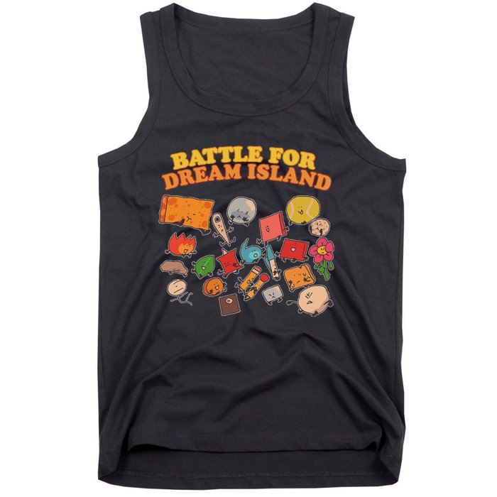 Battle For Dream Island Birthday Costume For Adults Tank Top