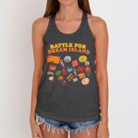 Battle For Dream Island Birthday Costume For Adults Women's Knotted Racerback Tank