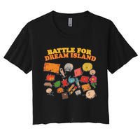 Battle For Dream Island Birthday Costume For Adults Women's Crop Top Tee