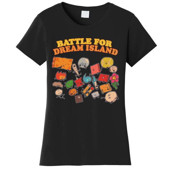 Battle For Dream Island Birthday Costume For Adults Women's T-Shirt