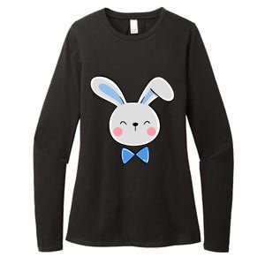 Bunny Face Dad Daddy Papa Easter Bunny Gift Womens CVC Long Sleeve Shirt