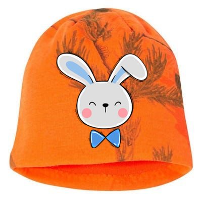 Bunny Face Dad Daddy Papa Easter Bunny Gift Kati - Camo Knit Beanie