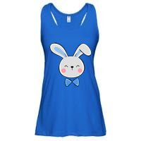 Bunny Face Dad Daddy Papa Easter Bunny Gift Ladies Essential Flowy Tank